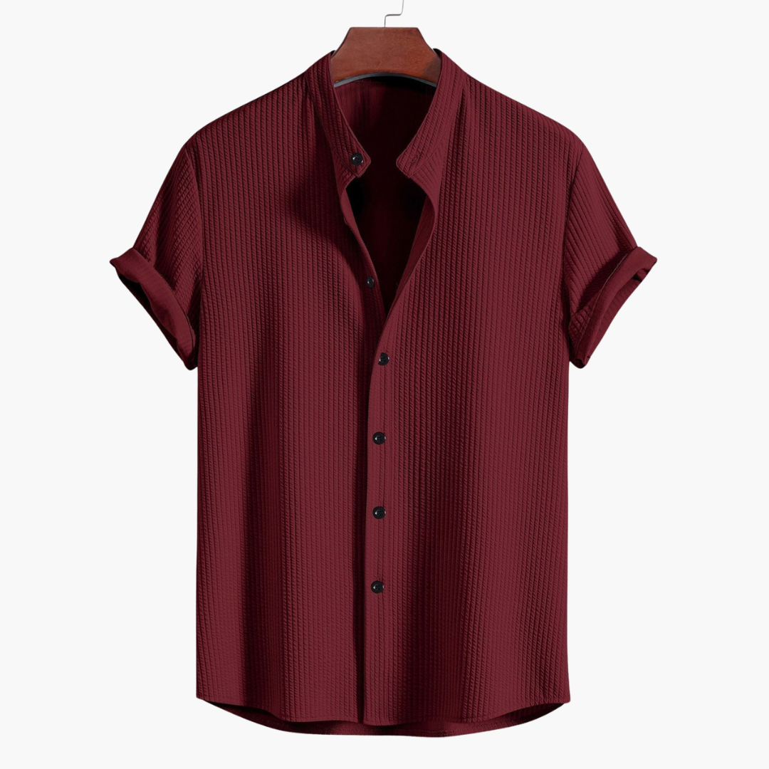Cyrus | Chemise élégante pour homme avec col officier