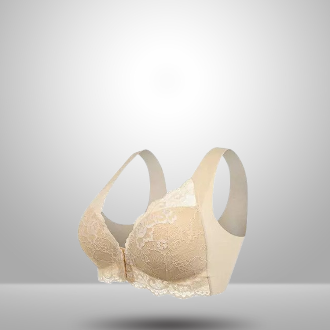 Ginevra™ | (LOT DE 3) Soutien-gorge sculptant sans armature avec fermeture frontale