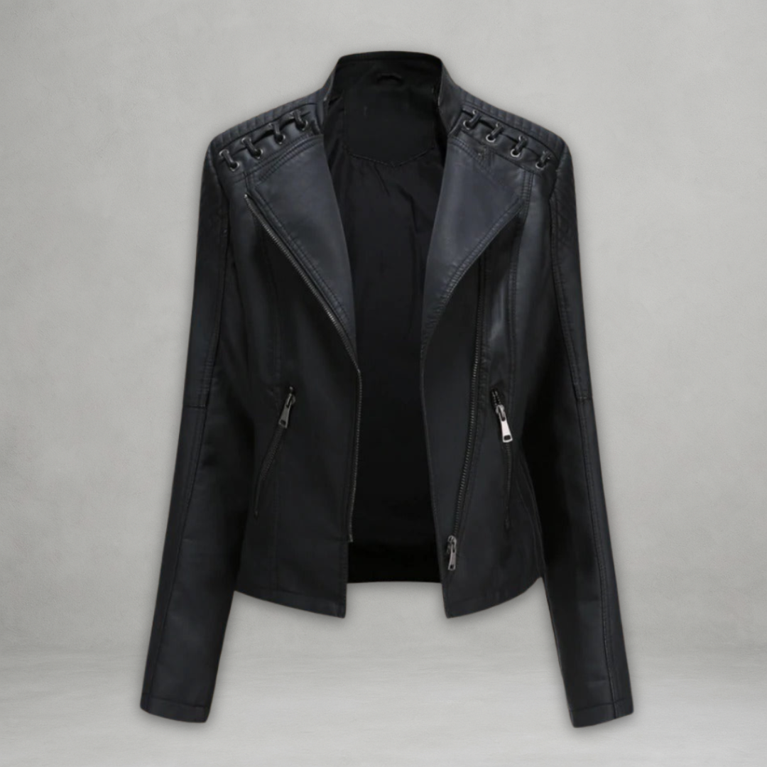 Nicole | Veste élégante en cuir