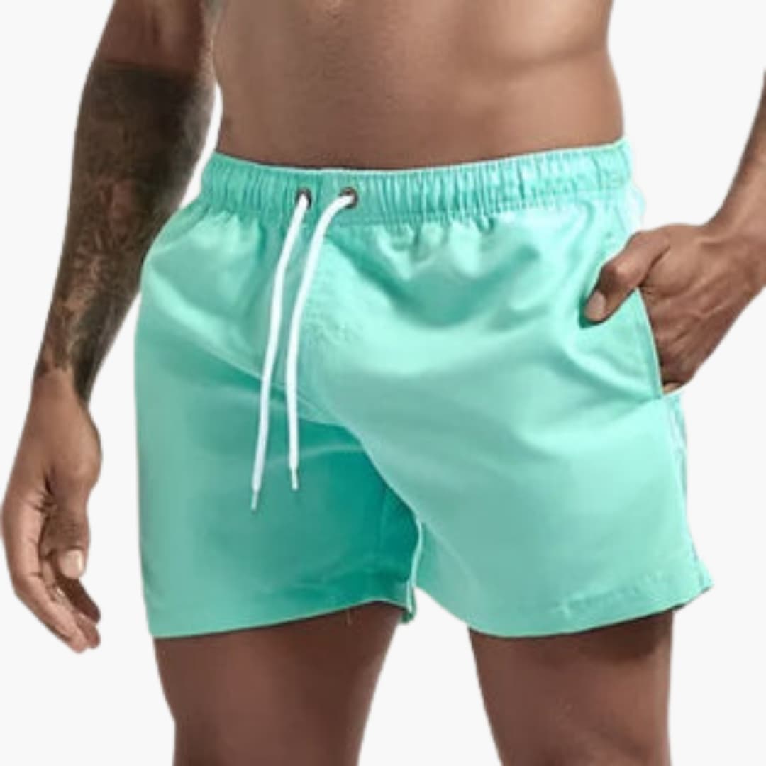Maillot de bain à séchage rapide - pour homme au look sportif