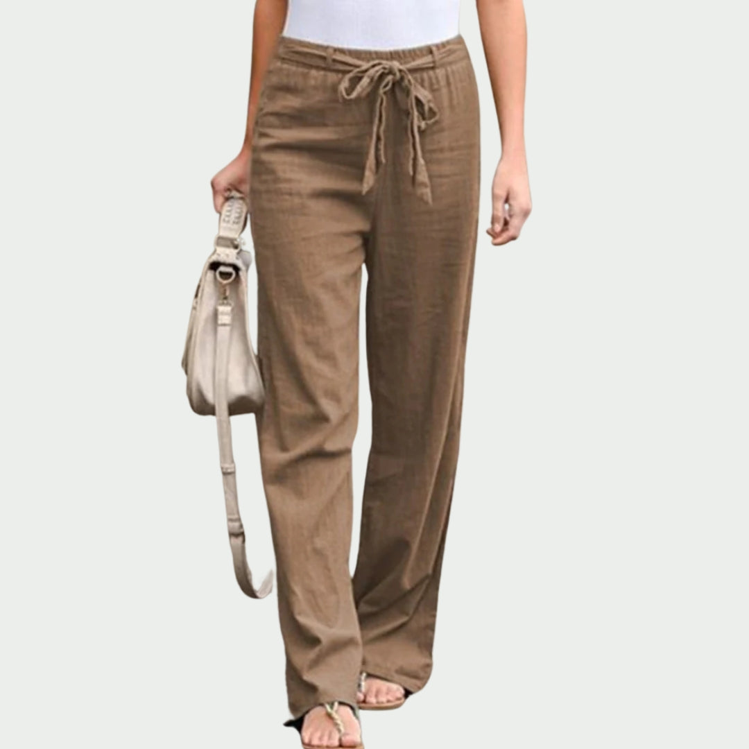 Florence - Pantalons de lin élégants pour femmes