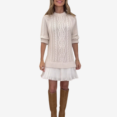 Gaëlle™ Robe Pull en Maille