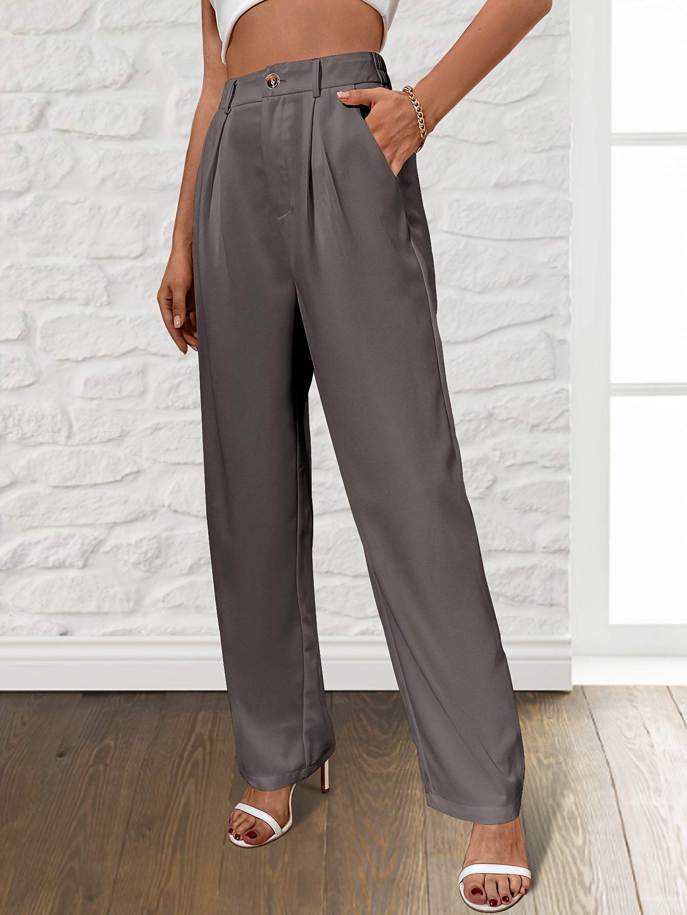Esmée | Pantalon Ample et Solide à Jambes Droites