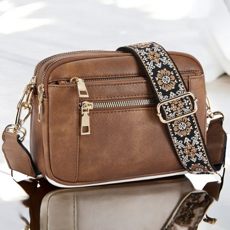 Élise | Refined Leather Shoulder Bag