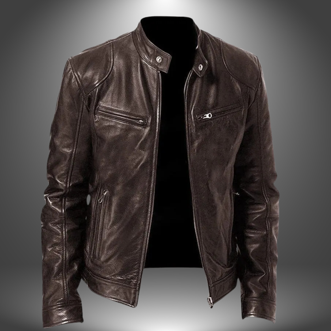 Konrad | Veste en cuir faite main pour homme