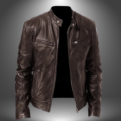 Konrad | Veste en cuir faite main pour homme