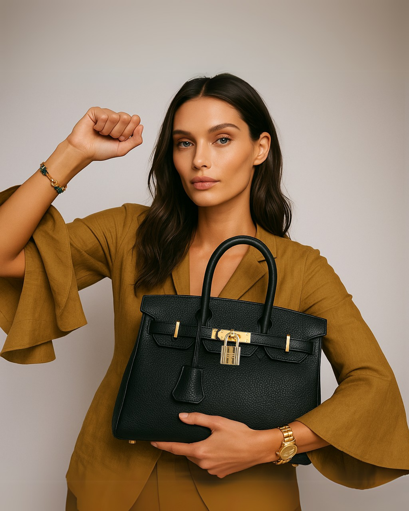 Gabrielle™ | Sac à main en cuir premium