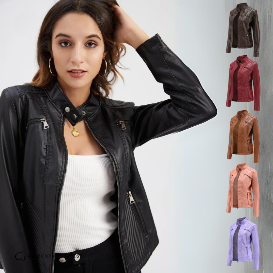 Robyn™ | Veste en cuir élégante