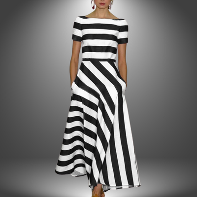 Amanda™ – Robe Rayée