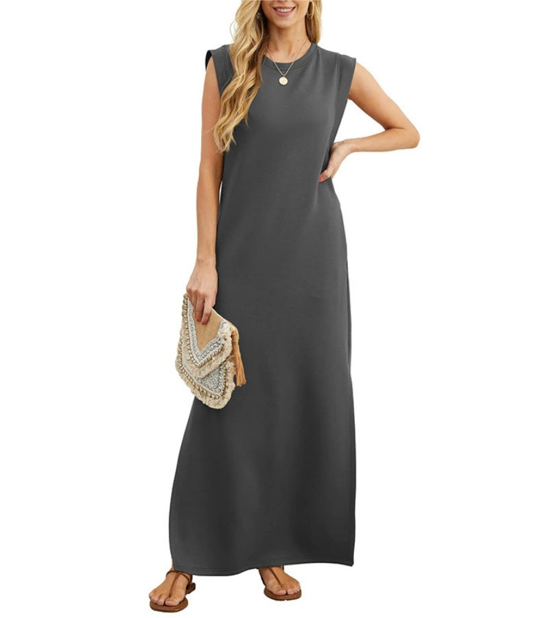 Romaisa – Robe longue chic & pratique, sans entretien