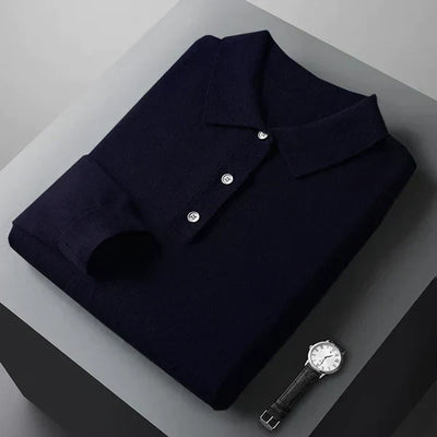 Laurent™ | Polo 100% Cachemire