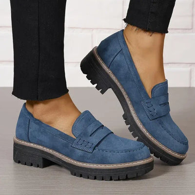 Noëlle™ Mocassins en suède orthopédiques