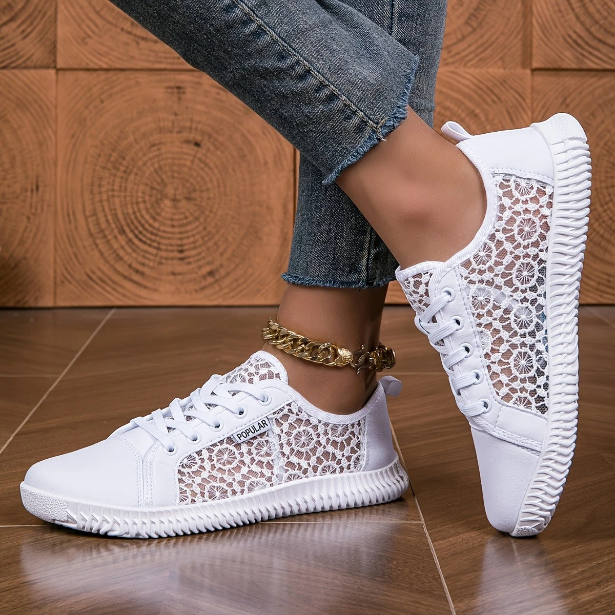 Lottie - Slip-on élégantes en maille