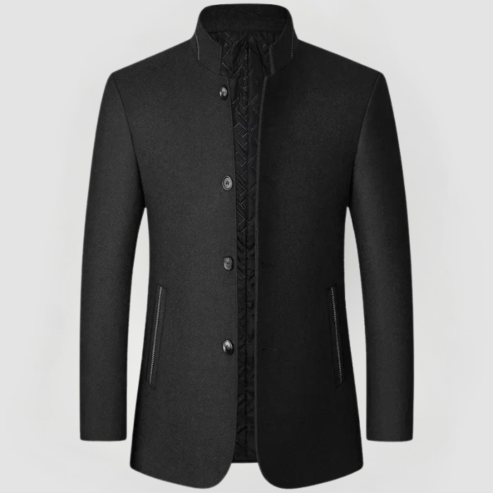 HELMUT – MANTEAU FORMEL À COL HAUT