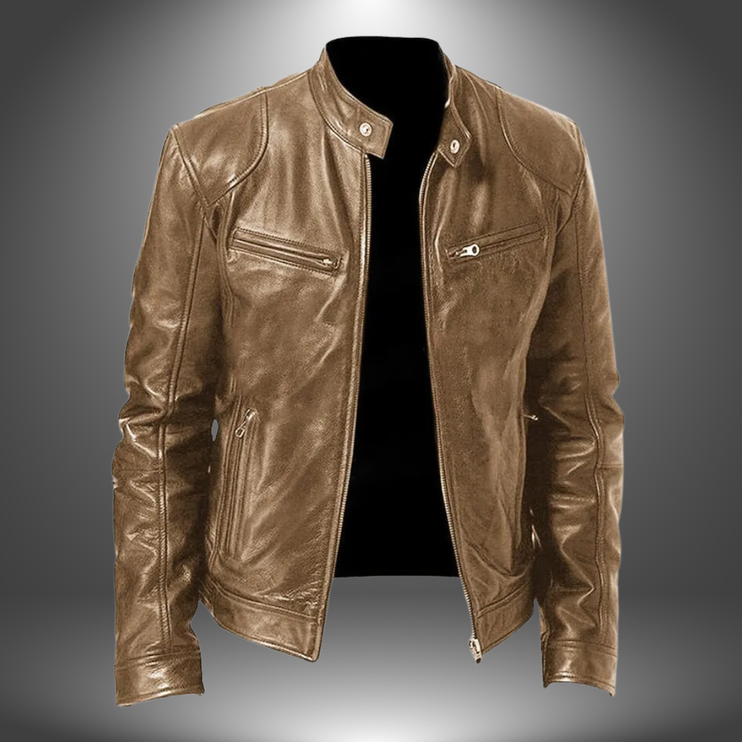 Konrad | Veste en cuir faite main pour homme