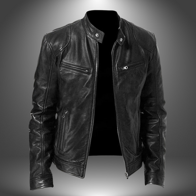 Konrad | Veste en cuir faite main pour homme