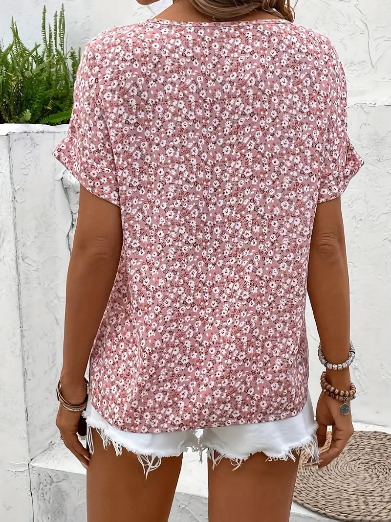 Anori – Blouse Florale Élégante