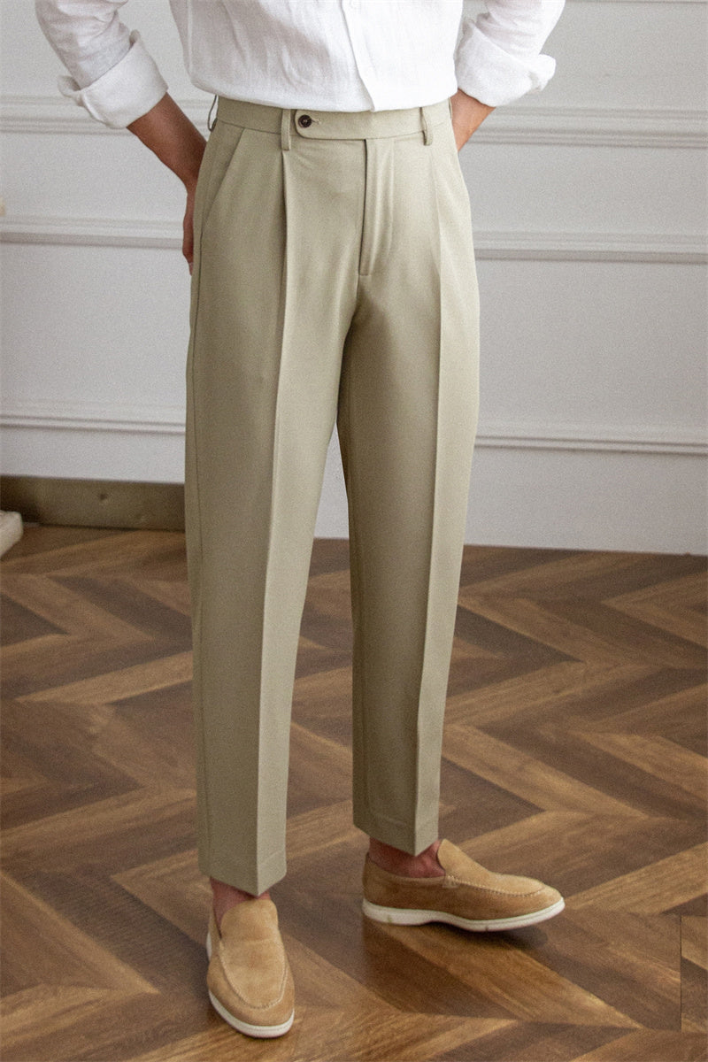 Pantalon plissé simple Senequier
