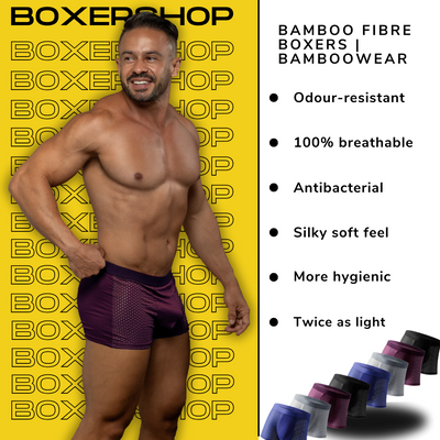 BAMBOO FIBRE BOXERS | BAMBOOWEAR