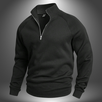 Luca | Maglione Chic a Mezza Zip