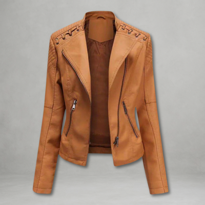 Nicole | Veste élégante en cuir