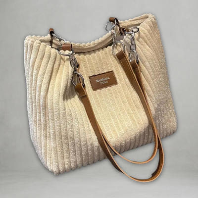 Liliane | Sac en Velours Côtelé