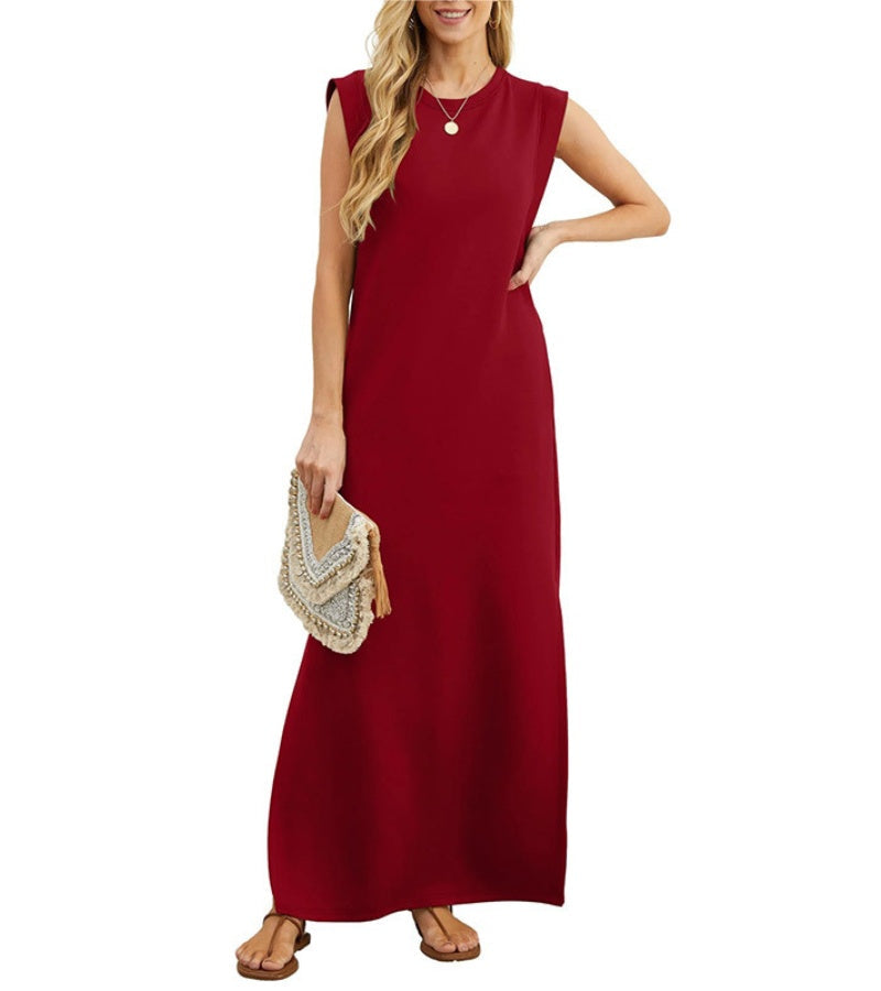 Romaisa – Robe longue chic & pratique, sans entretien