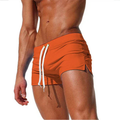 Soleo™ – Short de bain homme ajusté avec cordon | Coupe courte & stylée