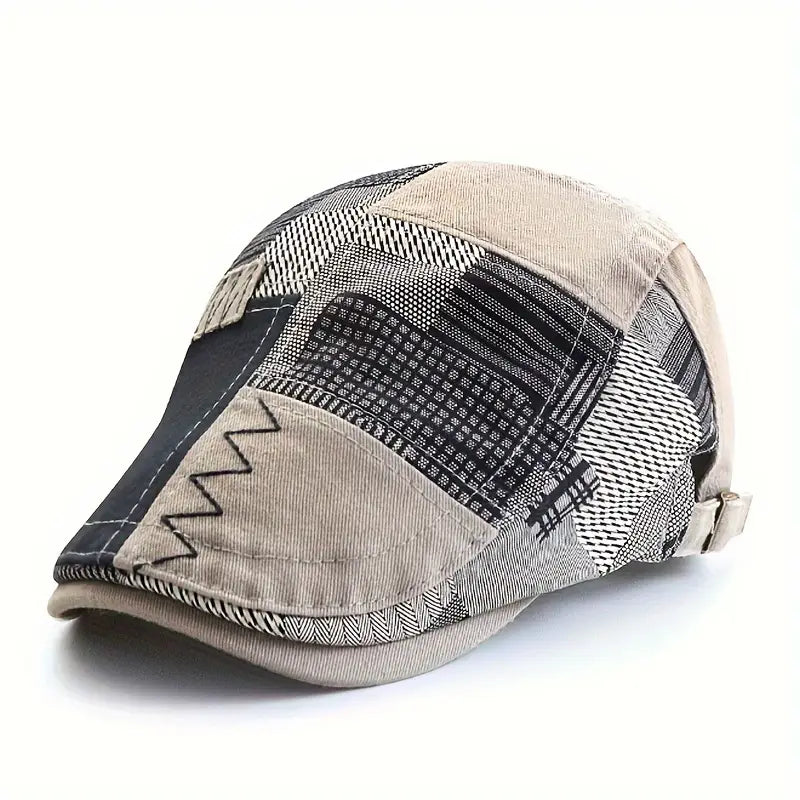 Lebron – Casquette Gavroche Patchwork Vintage