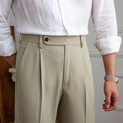 Pantalon plissé simple Senequier