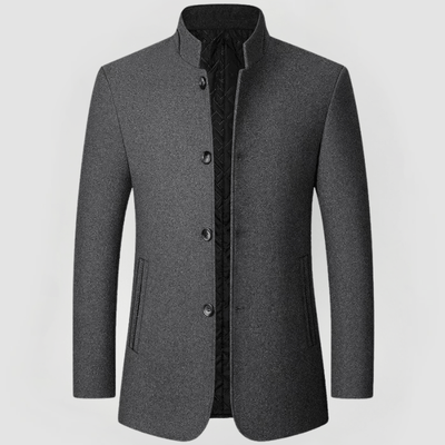 HELMUT – MANTEAU FORMEL À COL HAUT