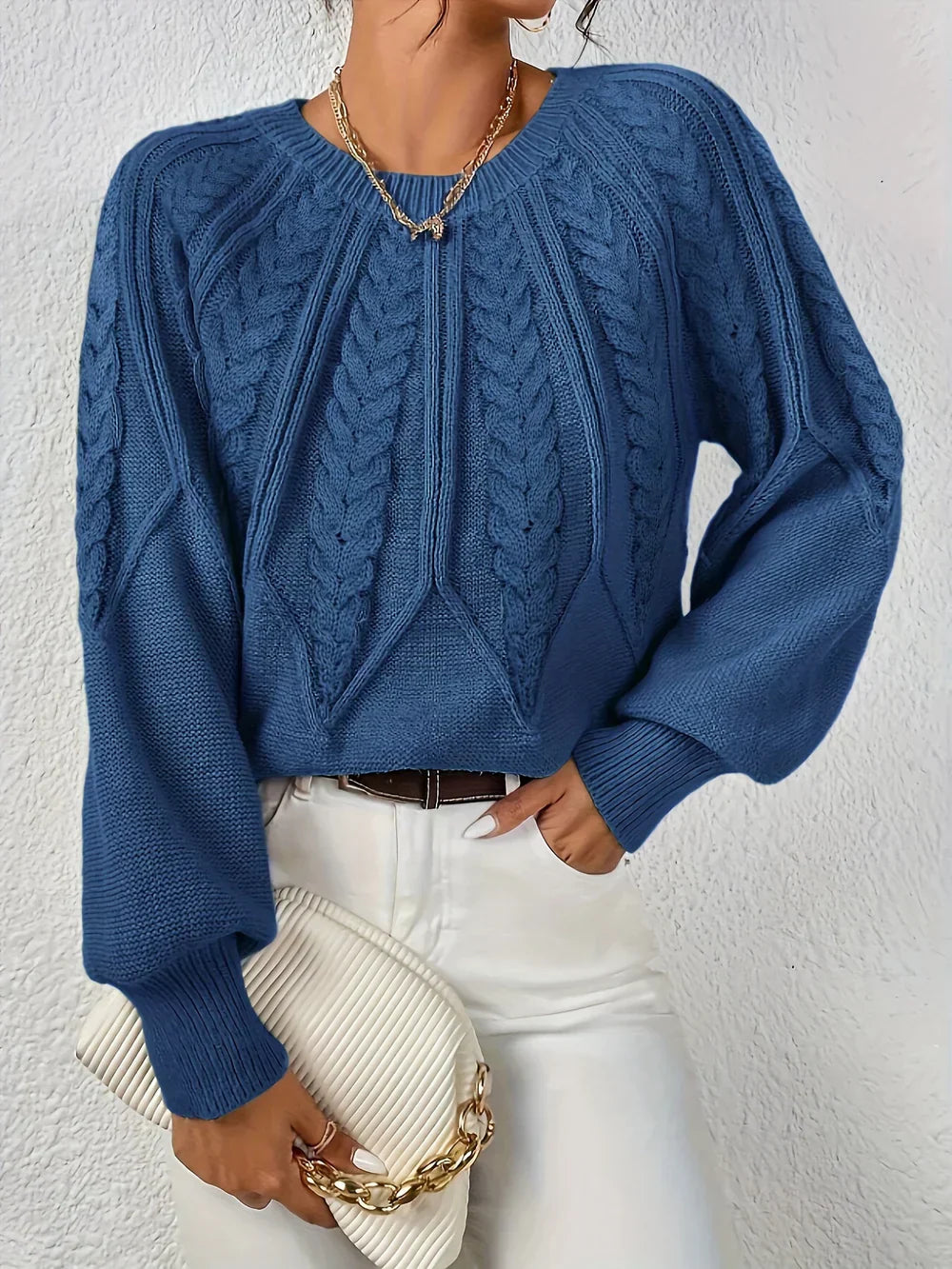 Zénaïde – Élégant et chaleureux pull-over