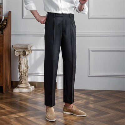 Pantalon plissé simple Senequier