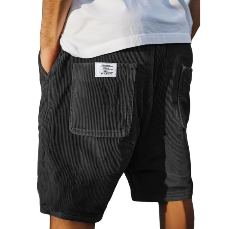 Henry – Short Élégant en Velours Côtelé