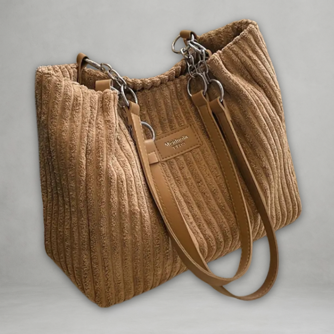Liliane | Sac en Velours Côtelé