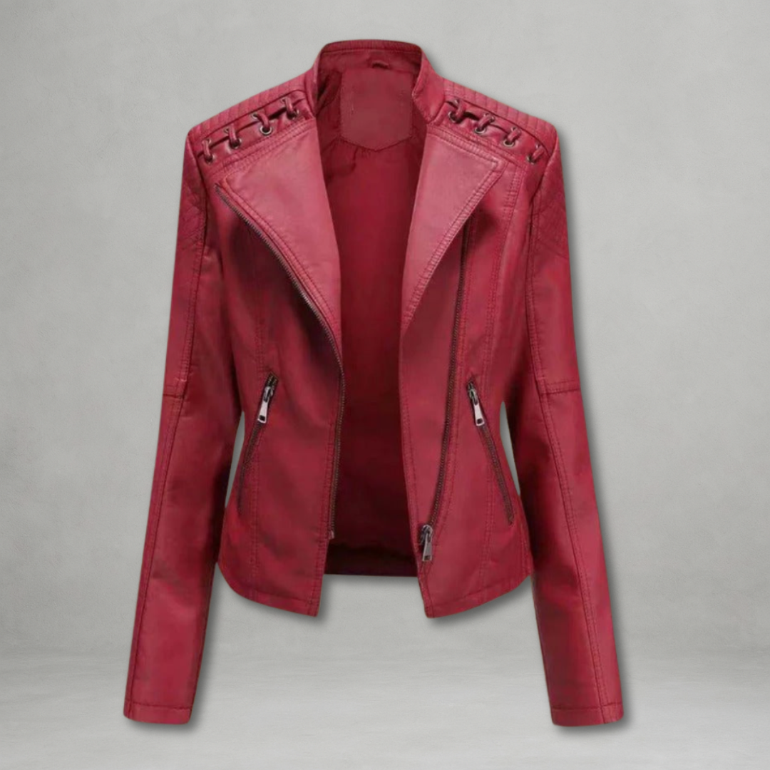 Nicole | Veste élégante en cuir