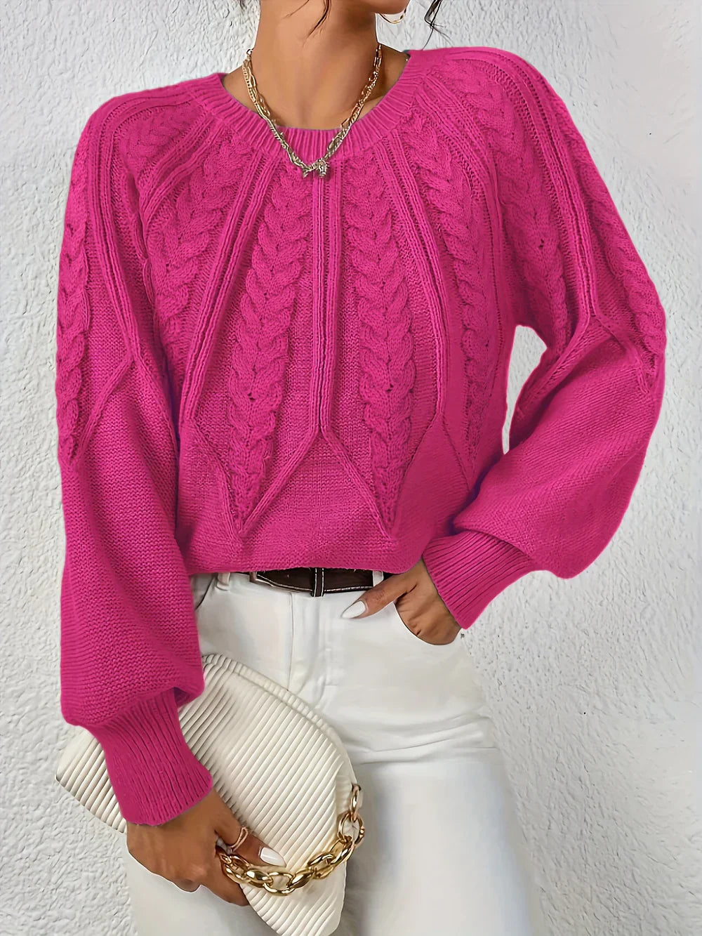 Zénaïde – Élégant et chaleureux pull-over