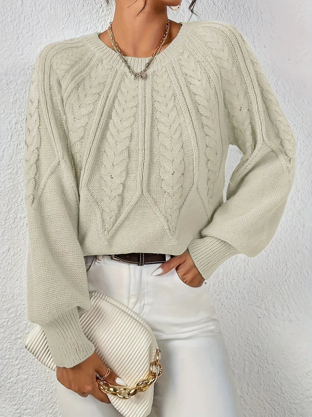 Zénaïde – Élégant et chaleureux pull-over