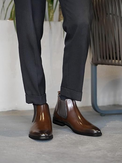 Luke – Botte Chelsea en cuir