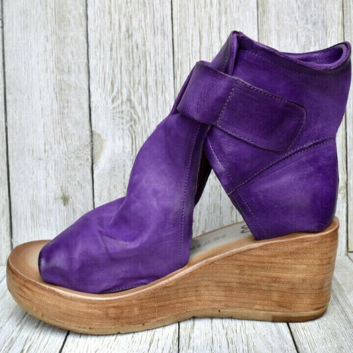 Luna Boho Sandales™ – Sandales orthopédiques à semelle compensée, style bohème