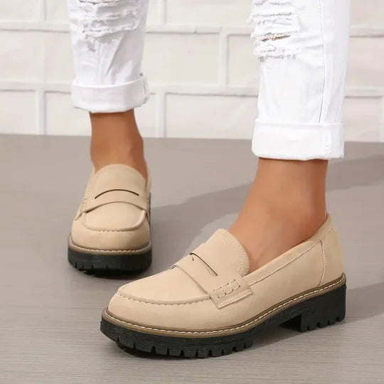 Noëlle™ Mocassins en suède orthopédiques