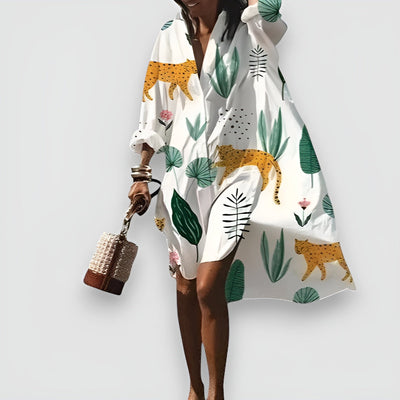 Hadley – Robe Élégante à Imprimé