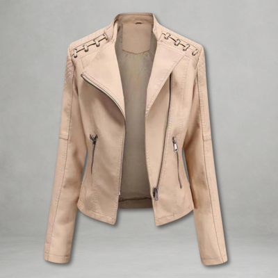 Nicole | Veste élégante en cuir