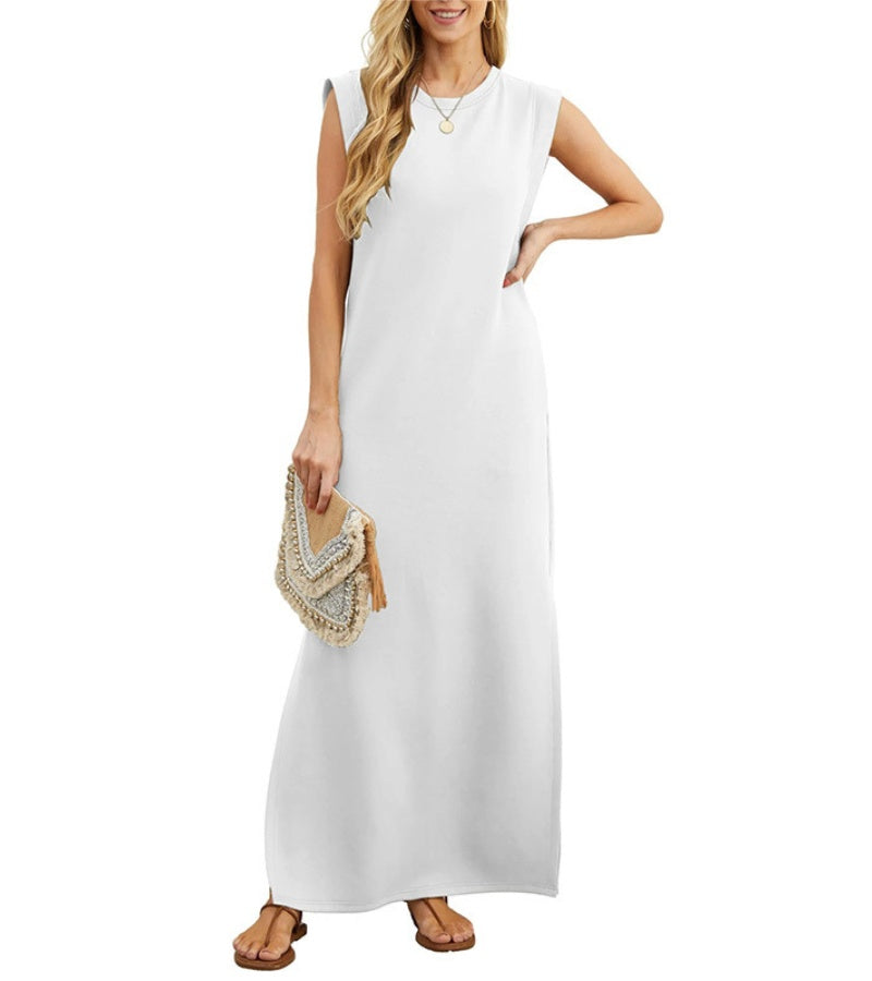 Romaisa – Robe longue chic & pratique, sans entretien