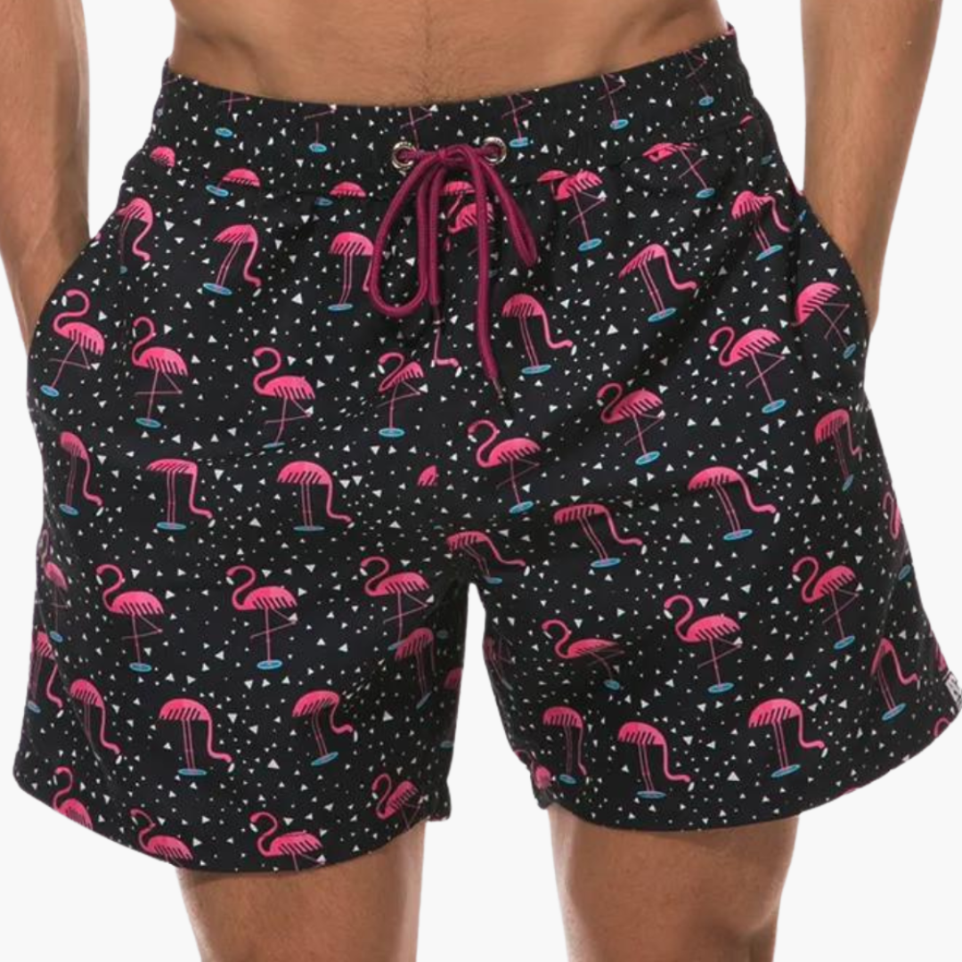 Short de bain avec doublure intérieure – Maillot de bain homme à séchage rapide
