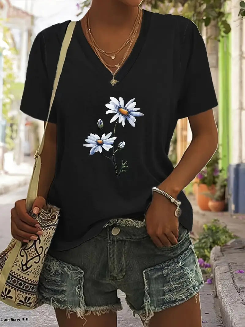 Saphivyn – Chemise Élégante à Col en V