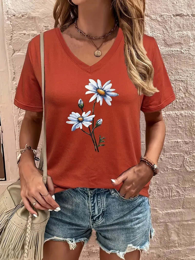 Saphivyn – Chemise Élégante à Col en V