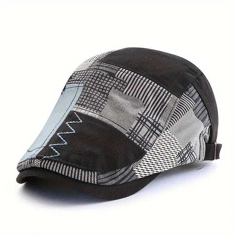 Lebron – Casquette Gavroche Patchwork Vintage