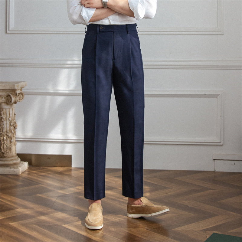 Pantalon plissé simple Senequier
