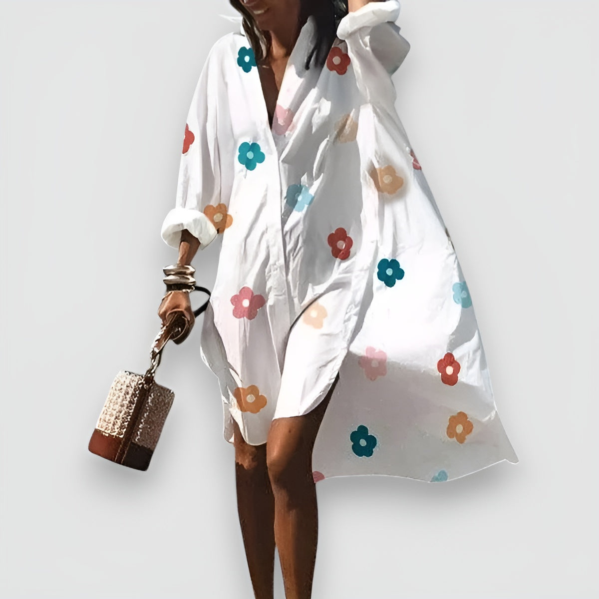 Hadley – Robe Élégante à Imprimé